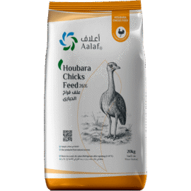 Houbara Chicks Feed 26% “Extruded”